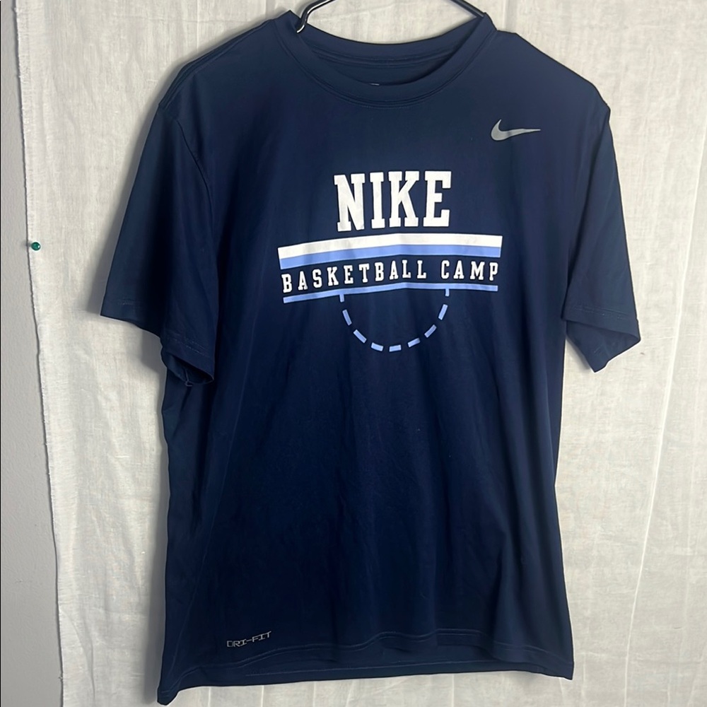 Nike Navy Blue Dri-FIT Shirt.     CAJA #. 2 A‎